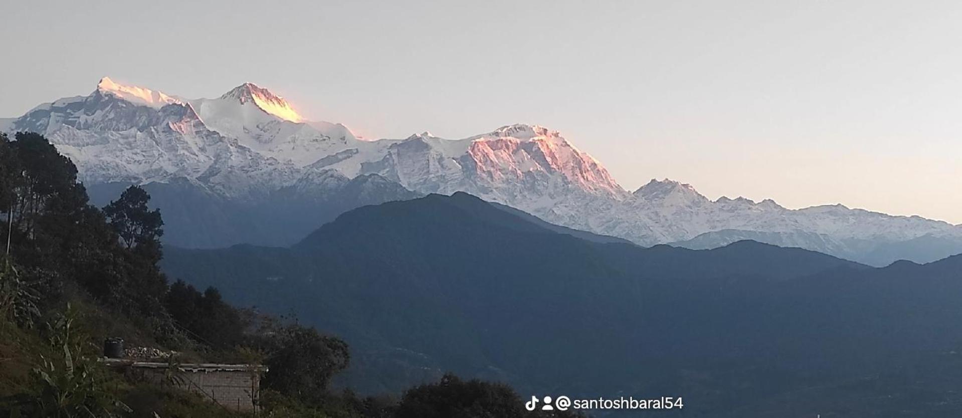 Lake View Lodge Sarangkot Pokhara Exterior foto